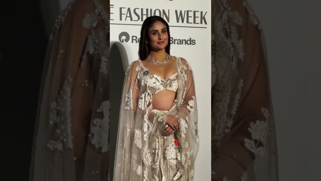 Bebo Aka Kareena Kapoor Khan with Stunning Look arrives for lakme Fashion Week 2025🥰😍 #KareenaKapoor