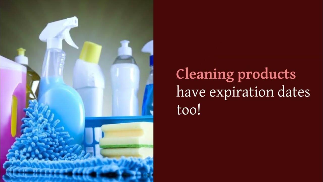 Understanding Cleaning Product Expiration Dates YouTube
