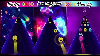 UNITY vs COUNTING STARS vs MONODY | DANCING ROAD