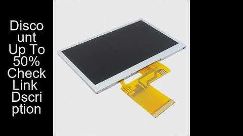 4.3 Inch TFT LCD Display Screen Module 480*272 HD IPS TN NV3047 Plug-in 40PIN 24-bit RGB Interface 3