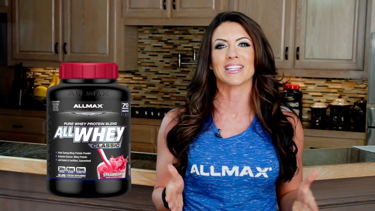 ALLMAX ALLWHEY Classic with Amanda Latona