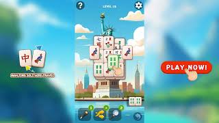 Mahjong Solitaire Travel (FailtoSuccess) #mahjong #travelgame screenshot 3