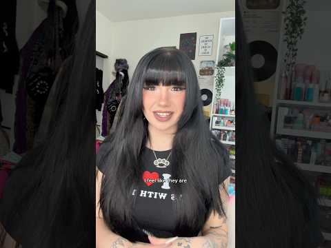 HOW TO GET PERFECT BANGS!? #shorts