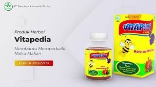 Madu Vitapedia Tingkatkan Imun Anak-Nafsu Makan-Tumbuh Kembang Anak Herbal De Nature Asli Aman Sudah Resmi BPOM