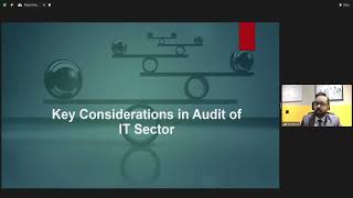 Details Webinar on “Key Considerations in Audit of IT Sector” - 08012024 Update