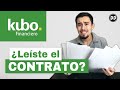 KUBO FINANCIERO | impuestos, comisiones, inactividad, tasas vigentes y más ¿Leíste el Contrato?