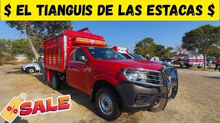 Pura camioneta NISSAN ESTAQUITAS, Np300 En venta en el tianguis de autos Cuautla PRECIOS DE ESTACAS👌
