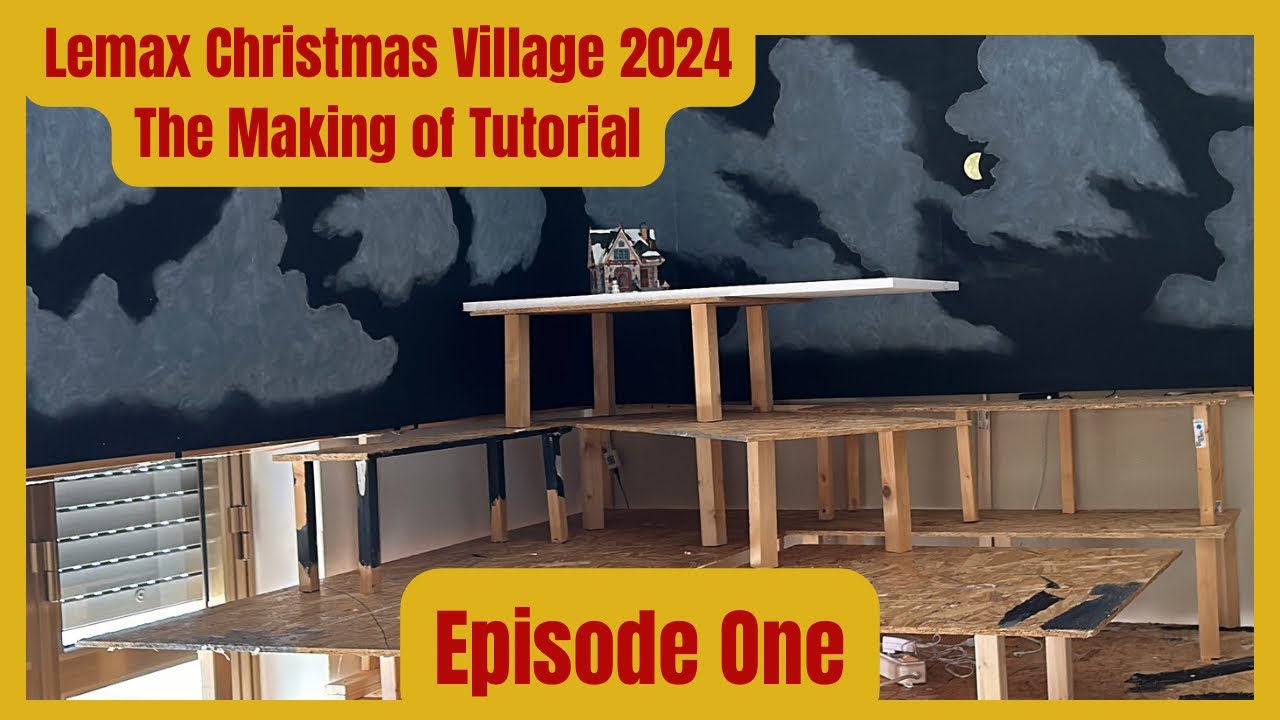 СОЗДАНИЕ - ЭПИЗОД ПЕРВЫЙ - РОЖДЕСТВЕНСКАЯ ДЕРЕВНЯ LEMAX 2024/2025 ОТ НОЭЛЯ, РУКОВОДСТВО ПО СДЕЛАЙ...