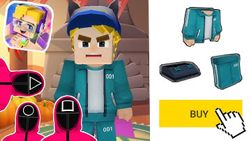 NEW SQUID GAME CUSTOM SKIN In Blockman Go