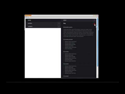 Responsive HTML5/CSS3 Dropdown Menu