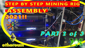 STEP BY STEP GPU MINING RIG ASSEMBLY 2021 (PART 2 OF 3)😎