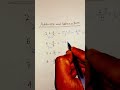 Addition and subtractionbasic mathematics#shorts #viral #newyear2026 #vedicmaths #mathtrick#trending