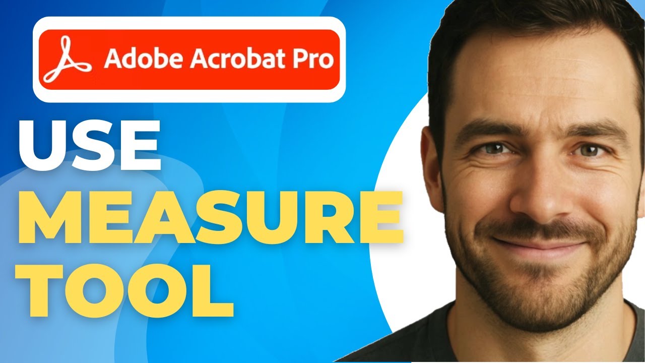 How to Use PDF Measuring Tool in Adobe Acrobat Pro - YouTube