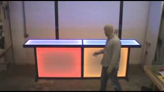 Ultimate Light Up Tradeshow Table & Bar Table.wmv