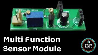 Temperature or Light Sensor Module to control Fan or Light | Multi Function Sensor Module