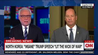 Rep. Yoho talks with Wolf Blitzer about N. Korea and US Military