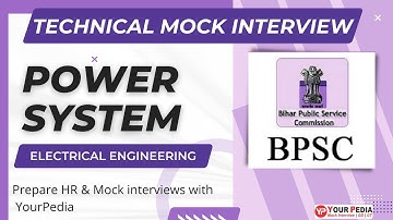 Power System interview questions for BPSC(AP) | Interview Guidance for Assistant Professor