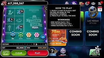 Monopoly Poker - Lucky Dice