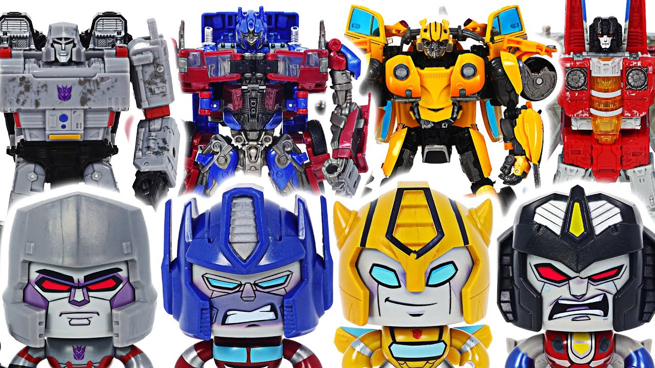 au × トランスフォーマー オプティマスプライム・バンブルビー・メガトロン トランスフォーマーバンブルビーアドベンチャーオプティマス