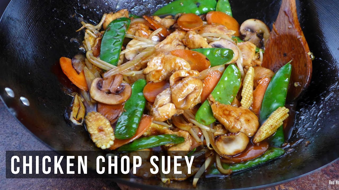 Chicken Chop Suey (with an easy stir-fry sauce) 