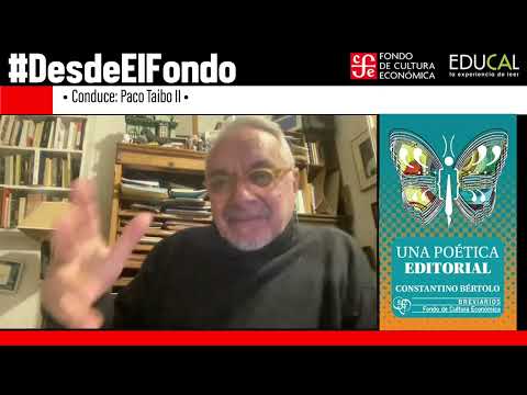 Constantino Bértolo “Una poética editorial”