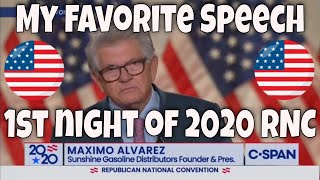 Maximo Alvarez (Cuban Immigrant) Reminds Us Why We are Proud to be Americans (#2020RNC)