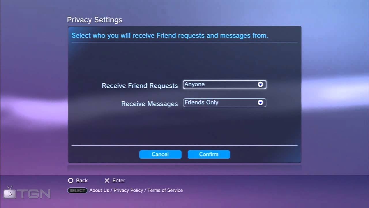 How To Access Privacy Settings on Your PS3 YouTube