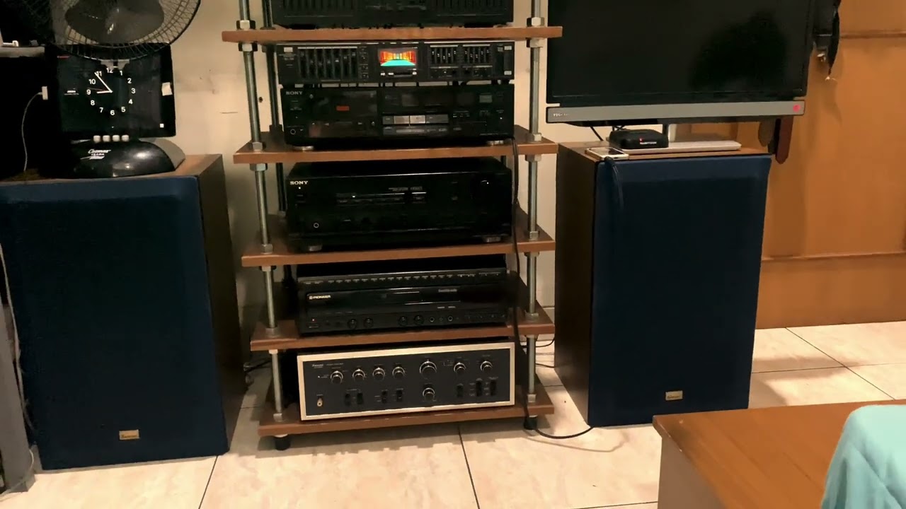 Sansui RG-700 EQ and Reverb Paired With Sony TA-F690ES