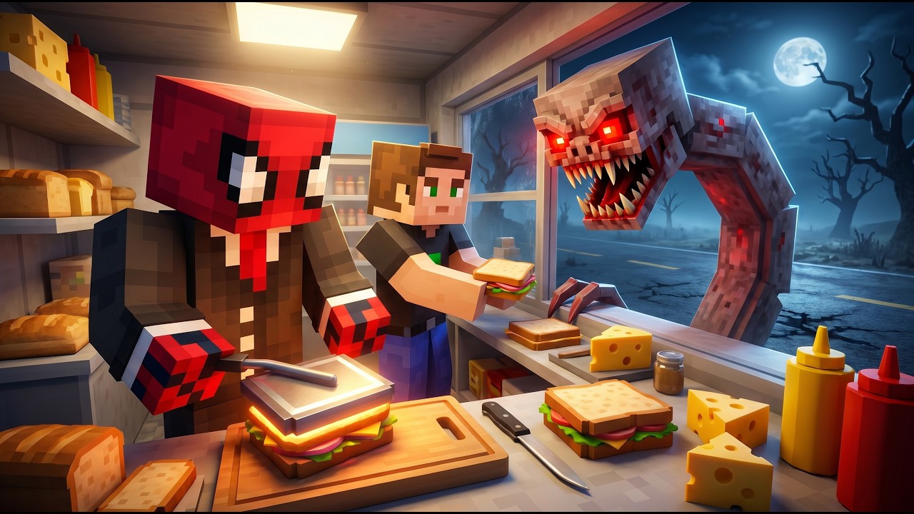 NEDEN Gece 3'te Tostçu Olduk? - Minecraft