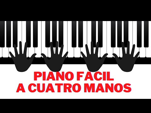 La pieza de piano a cuatro manos más fácil del mundo