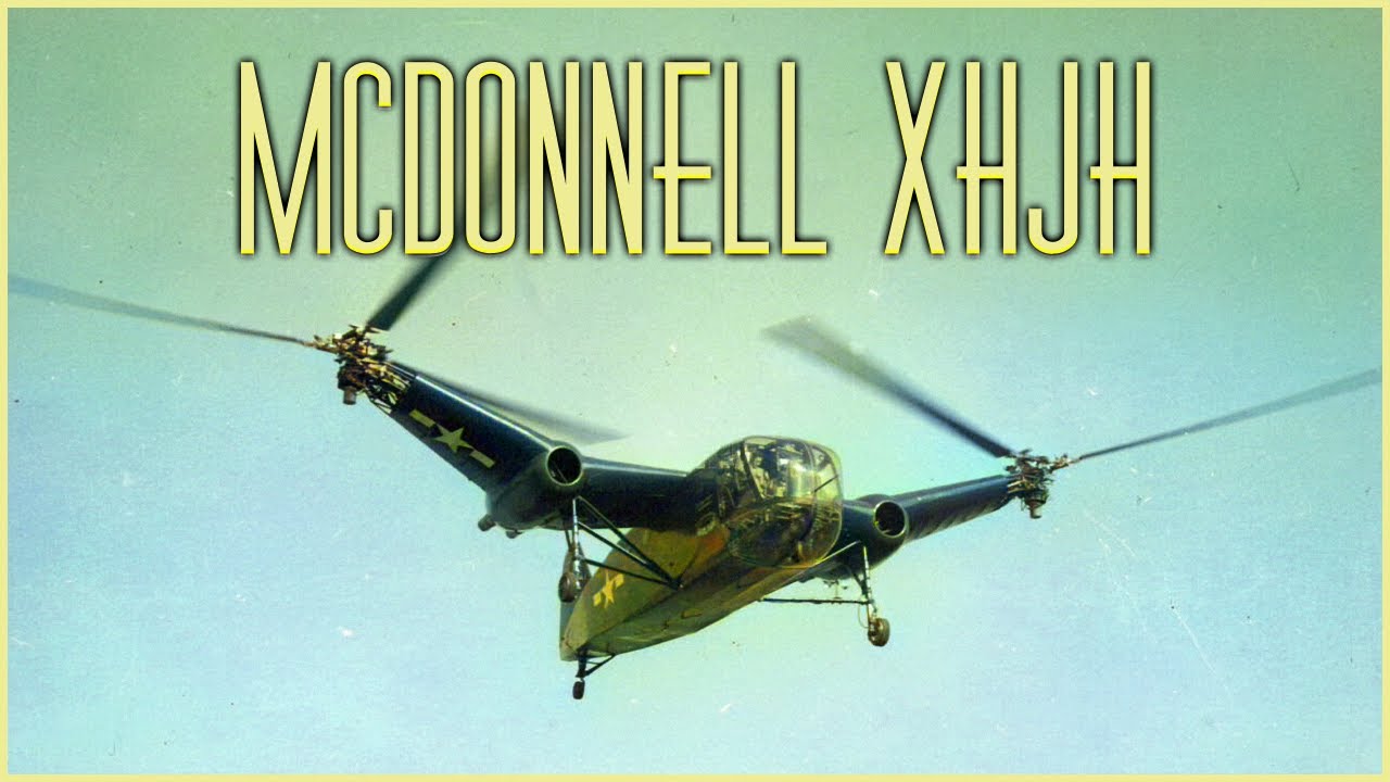 McDonnell XHJH Whirlaway: America's First Twin-Engine Twin-Rotor