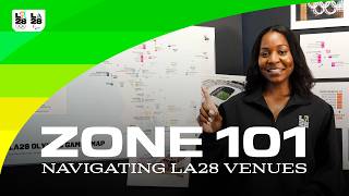 Zone 101: Orientierung in den Veranstaltungsorten von LA28