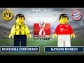 German Super Cup 2016 • Borussia Dortmund vs Bayern Munich 0-2 • DFL Supercup Film Lego Football