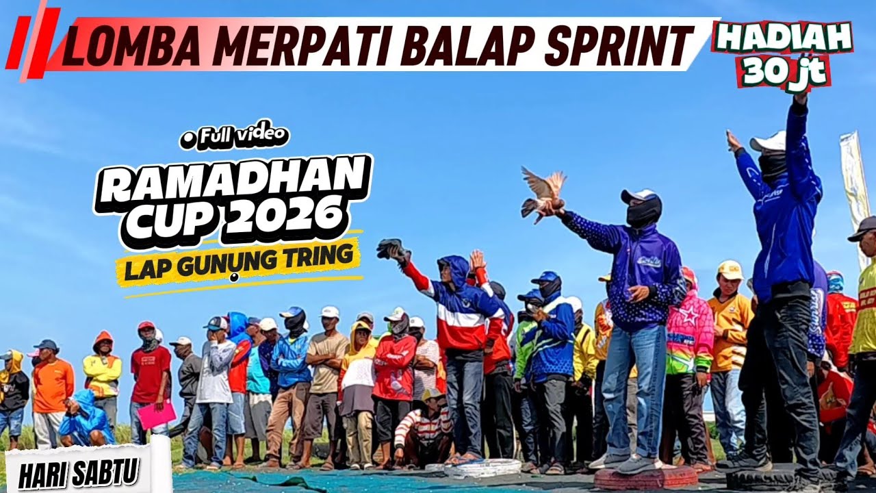 Full video hari sabtu Ramadhan cup 2026 || Lap gunung tring-Lumajang #merpatibalap #merpati 