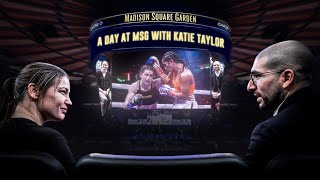 ARIEL HELWANI & KATIE TAYLOR - A Day at Madison Square Garden | One Year after ICONIC FIGHT #boxing