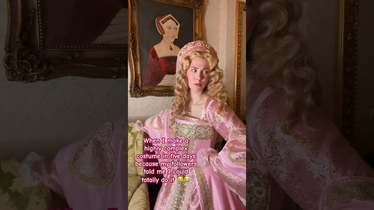 Can I get a round of applause for Tudor Barbie??? 