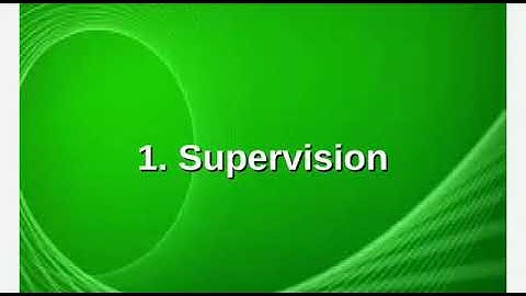 Supervision and motivation as an Element of Directing