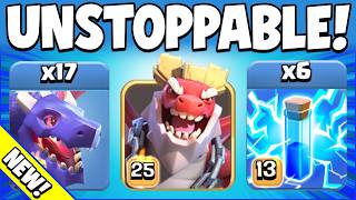 This DRAGON DUKE Attack is UNSTOPPABLE! Best TH18 Attack Strategy (Clash of Clans) screenshot 4