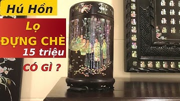 Hộp Đựng Chè Khảm Ốc Gỗ Trắc Đẹp Nhất Việt Nam | Khảm Ốc Đẹp Triệu Khảm Trai