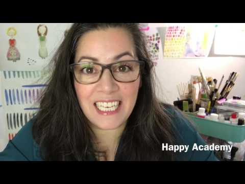 Woehoooeee in m'n studio van de HAPPY ACADEMY!
