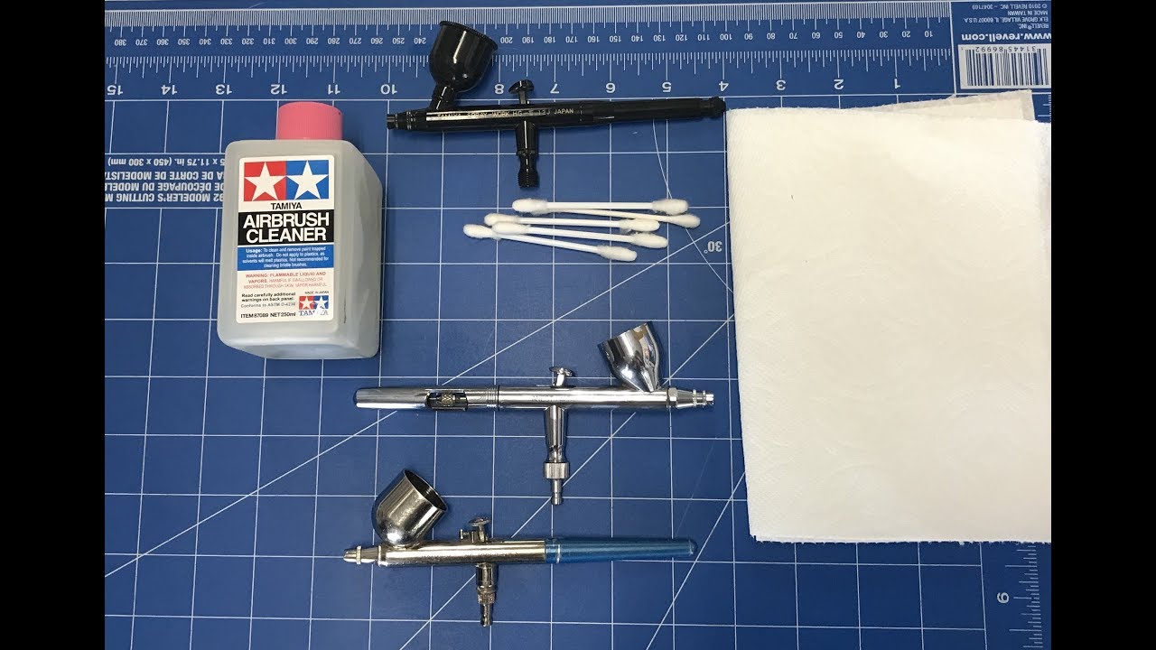 How to disassemble and clean your airbrush easy step by step YouTube
