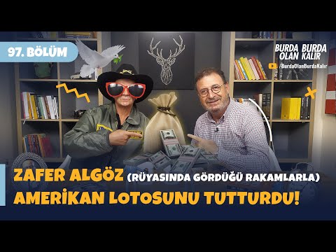 Zafer Algöz rüyasında gördüğü rakamlarla Amerikan lotosunu tutturdu | 97.Bölüm