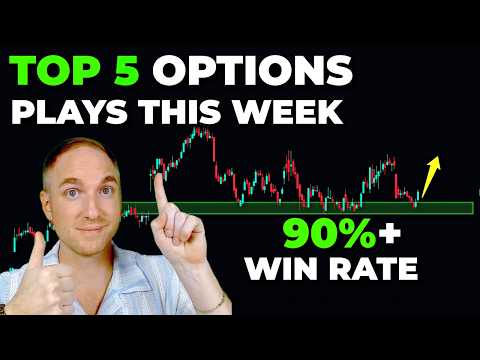 Top 5 Weekly Options Plays + 10 BONUS Plays! (June 29 - July 02)