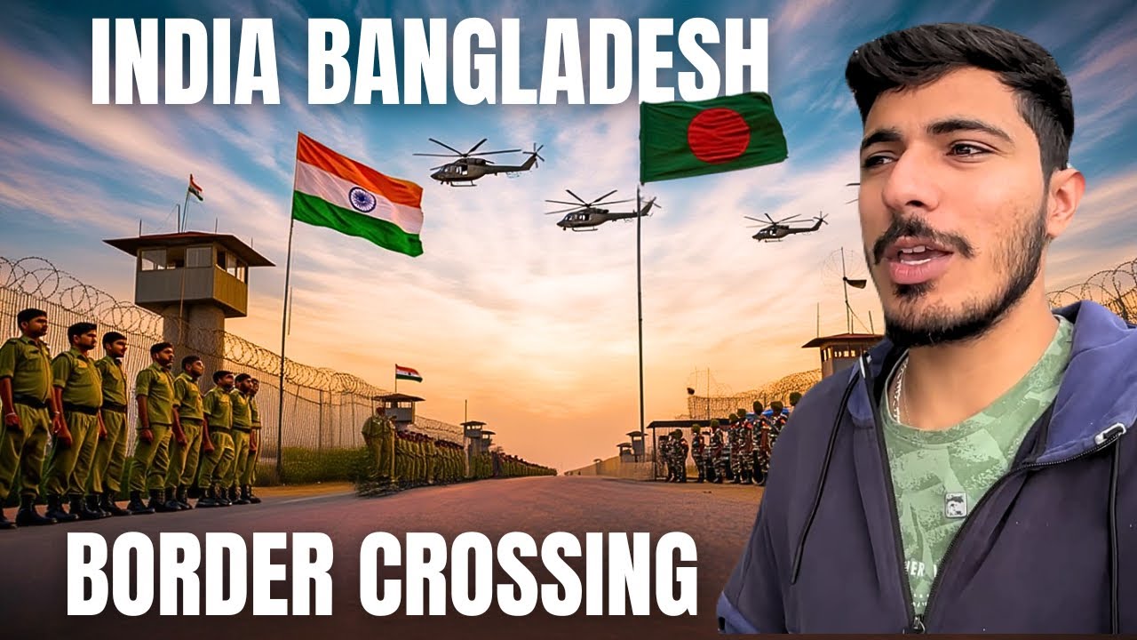 Entering India 🇮🇳 from Bangladesh 🇧🇩| Land Border Crossing |