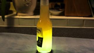 Instant frozen beer
