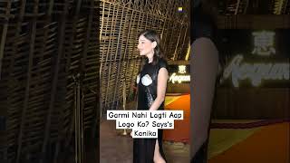 #BabyDoll song fame #KanikaKapoor sweet Interacts with paps at Late Night party