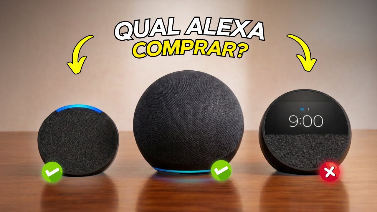 Qual a MELHOR ALEXA para COMPRAR em 2026 (GUIA COMPLETO) - YouTube