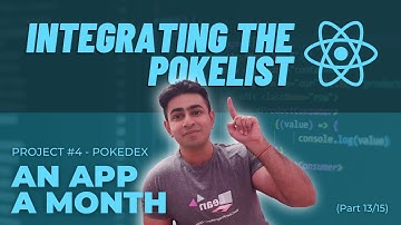 React Mega Tutorial - Project 3, Part 13 | Integrating the Pokelist | AAM Project 4