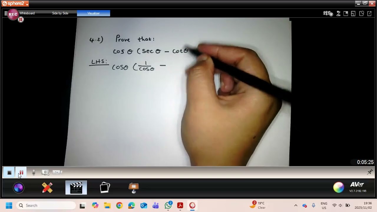 Technical Maths paper 2 Sept 2025 Question 4
