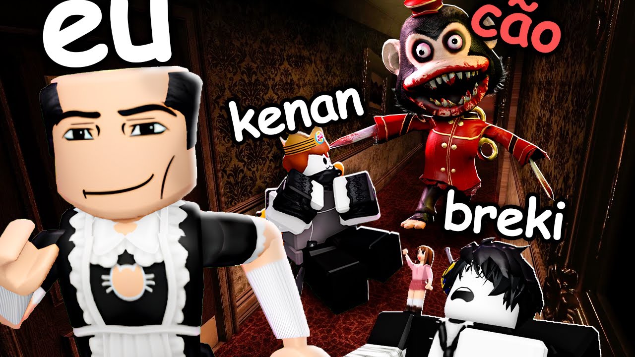 3 abestados tentando jogar DARK DECEPTION no roblox